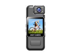 KVBRUI Mini telecamera Ultra HD 4K WiFi Videoregistratore digitale portatile Body Cam Visione notturna a infrarossi Sport DV Piccola videocamera(With WiFi)