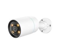 KVBRUI Telecamera di Sicurezza for Esterni Poe 4K con Tecnologia HDR, Visione Notturna a Colori Reali, rilevamento AI Intelligente da 8 MP, Telecamera IP con Audio bidirezionale(1Pcs 8MP Cam)