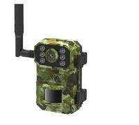KVBRUI Telecamera di sorveglianza for Animali Selvatici in Streaming Live, Batteria Solare, PIR, Allarme di Movimento, 940 NM, Visione Notturna Senza Bagliore, IP66(EU 4G Band 32G)