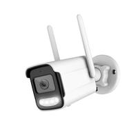 KVBRUI Telecamera IP 4K 8MP Telecamera di Sicurezza Wi-Fi for Esterni Telecamera di sorveglianza Wi-Fi Bullet Impermeabile IP Videocamera Domestica(US Plug,5MP No TF Card)
