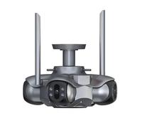 KVBRUI Telecamera IP WiFi HD 10K 20MP a Quattro schermi, PTZ for Esterni, con Quattro obiettivi, monitoraggio Automatico delle Persone(US Plug,10K WiFi No Card)
