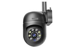 KVBRUI Telecamere IP Wi-Fi da 5 MP, sorveglianza Esterna, Telecamera PTZ, Protezione di Sicurezza, CCTV, monitoraggio Automatico, Visione Notturna, Audio bidirezionale 5G(AU Plug,5MP 1PCS Camera 64G)