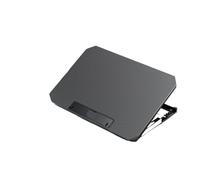 kvcccss Q100 17 Pollici Gaming Laptop Cooler Fan Schermo a LED Due Porte USB 2600RPM Laptop Cooling Pad Supporto for Notebook for Ventola di Raffreddamento del Computer Portatile(Q100-black)