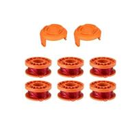 kvcccss Set di Bobine for Filo for tagliaerba, Compatibile con WORX | Bobina for tosaerba Trimmer Bobina for tagliare la corda e la linea di taglio WA0010(A)