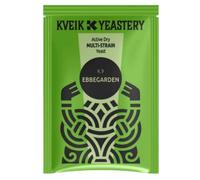 Kveik Yeastery K.9 Ebbegarden Multi-Strain Lievito secco, confezione da 7 g, birra norvegese