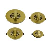 KVFRTGZHJ Chiusure a scatto con chiusura a girello per borse Chiusura a scatto in metallo ovale multicolore, misure multiple, 5/10 pezzi(Brass,34X27mm-10Pcs)