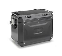 KVG4837BPACK2 - Coppia Valigie Laterali Kappa K'VOYAGER Alluminio Nero 48lt+37lt