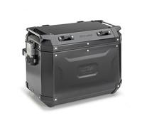 KVG48BR - Valigia Laterale Kappa K'VOYAGER Alluminio Nero 48lt