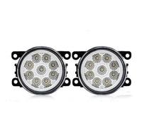 KVGAEANDNK Modulo Driver Fari Auto Per Peugeot 107 207 307 407 607 308 3008 4008 5008 Fendinebbia A LED Per Auto Fendinebbia 8000LM 30W Bianco Giallo Faro Impermeabile(9 Led Yellow)