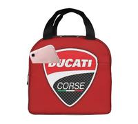 KVHSVEGO Compatible With Ducati Borsa per il pranzo per donna e uomo, borsa per il pranzo riutilizzabile per picnic in ufficio, escursionismo, spiaggia