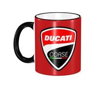 KVHSVEGO Compatible With Ducati Tazza da caffè Tazza da tè in ceramica con manico per tazze novità Home Office