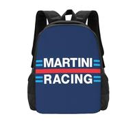 KVHSVEGO Compatible With Martini Racing Zaino da scuola per uomo e donna Zaino per college Zaino leggero Zaino da scuola casual per ragazzi e ragazze