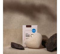 Kvitok Spugna Konjac per la pulizia (bianca)