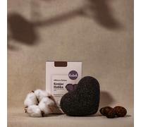 Kvitok Spugna Konjac per la pulizia profonda con carbone nero attivo