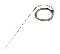 KVKITKLW 1 pz FTARP08 KJT tipo 2 m cavo schermato in metallo sonda flessibile da 300 mm sensore di temperatura termocoppia rivestito(T 1.5mm diameter)