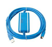 KVKITKLW 1 pz FX-USB-AW for FX3U/FX2N/FX1N/FX0/FX0N/FX0S/FX1S Cavo di programmazione Cavo di download(Blue Isolation Type)