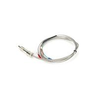 KVKITKLW 1 pz WRNT-01 1-10 m Baionetta M12 K Tipo J Molla di compressione Filo schermato Sensore di temperatura termocoppia for regolatore di temperatura(M12 J Type 4m)