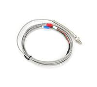 KVKITKLW 1 vite M6 tipo KJ con cavo da 0,5 m, 1 m, 2 m, 3 m, piccola termocoppia, sensore di temperatura WRNT-02 for regolatore di temperatura(M6 J Type 0.5m)