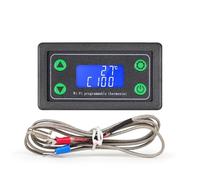 KVKITKLW ZFX-WT01 Mini regolatore di Temperatura Digitale 12-36V termostato regolatore di Riscaldamento e Raffreddamento termoregolatore con sensore