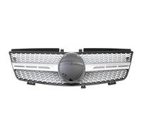 KVKQMLFEAW Calandra Paraurti Anteriore per ML-Class per W164 ML320 ML350 ML500 2005-2008 Nero Cromato Diamanti Stile Griglie PARAurti Griglia Anteriore Griglia Anteriore