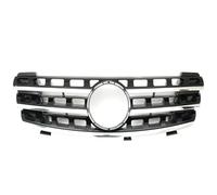 KVKQMLFEAW Calandra Paraurti Anteriore per ML-Class per W164 ML320 ML350 ML500 2005-2008 Nero Cromato Diamanti Stile Griglie PARAurti Griglia Anteriore Griglia Anteriore