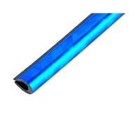 KVKQMLFEAW Centrale Interni Decorazione 10 Pezzi Universali A Forma di U Presa d'Aria Auto Strisce Decorative Morbide Accessori Griglia Interna(Ice Blue)