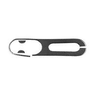 KVKQMLFEAW Centrale Interni Decorazione Adesivi AC Trim Accessori in Fibra di Carbonio per Abarth 595 per Fiat 500 2012-2023(Style P)