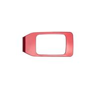KVKQMLFEAW Centrale Interni Decorazione Copertura Pannello Cambio Console Centrale in ABS Colorato Accessori Decorativi Interni per Ranger per Everest 2023(Gear Inner Red)