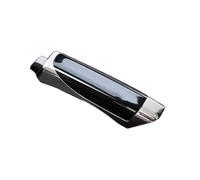 KVKQMLFEAW Centrale Interni Decorazione per Hyundai per Tucson Solaris per Accent Azera per Elantra Copertura Freno A Mano Auto Copertura Dell'impugnatura(1pc-Brown)