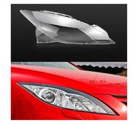 KVKQMLFEAW Copriobiettivo Faro per Mazda 6 2009-2015 Coprilente per Fari Anteriori Coprilampada in Vetro per Fari Anteriori Automatici Trasparente Coprifaro(Left)