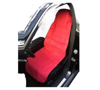 KVKQMLFEAW Coprisedile Universale per Auto Anti-Sudore Lavabile per Animali Domestici per Quattro Stagioni Coprisedile Coprisedili(Red)