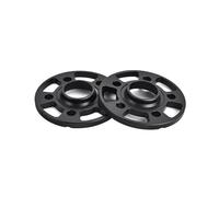 KVKQMLFEAW Distanziali Ruota con Bulloni per 2 Pezzi in Lega di Alluminio Nero 5x112 CB 66,6 Mm Distanziali Ruota Cerchi Adattatori Mozzo Distanziali Ruota(Black 12mm 2PCS)