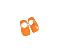 KVKQMLFEAW Fendinebbia Griglia Mesh per Renegade 2016-2018 Cappe per Lampade Accessori Esterni Auto Fendinebbia Anteriore Decorazione Copertura Trim Adesivi Fendinebbia Cornice(Orange)