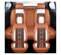 KVKQMLFEAW per Buick all Enclave Cascada Encore Lacrosse per Excelle per Regal TourX Set Completo Coprisedile Auto Protezioni all-Inclusive Coprisedile Coprisedili(Orange 5 Seat)