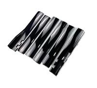 KVKQMLFEAW Splitter Canard Protector per A4 S4 B8 per TDI per TFSI 2012-2014 2015 Minigonne Laterali Avant Splitter Spoiler Diffusore Paraurti Bodykit Nero Tuning Frontali Labbro Paraurti