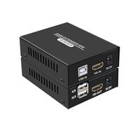KVM Extender 60M 1080P HDMI-compatibile su cavo Ethernet cat5e/6 RJ45 LAN USB-A Tastiera Mouse Adattatore di estensione video KVM TX RX