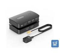 KVM HDMI 4K 3 USB 1 HDMI in Condivisione con Controller FJGEAR FJ-HK201 Switch