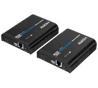Techly KVM HDMI 4K@60Hz Extender Cavo Cat.5/6 Nero