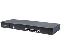 KVM Switch Modulare 8 Porte Cat5 VGA USB PS2 - Intellinet IDATA KVM-RJ8