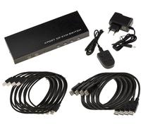 KVM Switch Mouse Tastiera Schermo 4 PC Displayport USB - Ultra HD 4K 60Hz