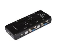 KVM SWITCH USB/VGA LINK PER 4 PC CON 1 MOUSE, 1 TASTIERA USB E 1 MONITOR VGA CON