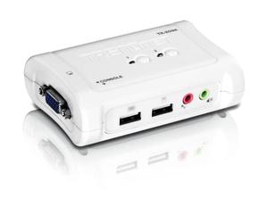 KVM TRENDNET CONMUTADOR 2 PUERTOS USB TECLADO+ RATON TK-209K