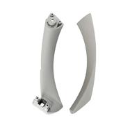 KVPYVYAMZ Maniglie Interne Portiere Auto per La Serie 3 per E90 per E91 per E92 2004 2012 per 328i 2008-2015 Maniglia Interna per Auto Pannello Porta Tirare Copertura Rivestimento(Grey Left 1Set)