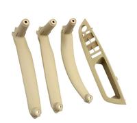 KVPYVYAMZ Maniglie Interne Portiere Auto per X5 per X6 per E70 per E71 per E72 2007-2014 4 Pezzi Set Car Interior Porta Bracciolo Pull Handle Cover Trim Set(RHD Beige Set)