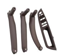 KVPYVYAMZ Maniglie Interne Portiere Auto per X5 per X6 per E70 per E71 per E72 2007-2014 4 Pezzi Set Car Interior Porta Bracciolo Pull Handle Cover Trim Set(RHD Moka Set)