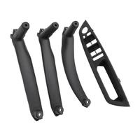 KVPYVYAMZ Maniglie Interne Portiere Auto per X5 per X6 per E70 per E71 per E72 2007-2014 4 Pezzi Set Car Interior Porta Bracciolo Pull Handle Cover Trim Set(RHD Black Set)