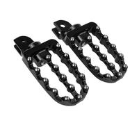 KVPYVYAMZ Poggiapiedi Moto Pedane per Kawasaki per KLR650 per KLR 650 1987-2018 Moto Pedane Pedali Poggia Poggiapiedi Pedaline Moto Antiscivolo(Black)