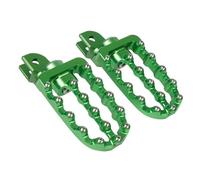 KVPYVYAMZ Poggiapiedi Moto Pedane per Kawasaki per KLR650 per KLR 650 1987-2018 Moto Pedane Pedali Poggia Poggiapiedi Pedaline Moto Antiscivolo(Green)