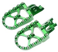 KVPYVYAMZ Poggiapiedi Moto Pedane per KX 250 per KX 450 per KX 250 F per KX 450 F per KLX 450 R Poggiapiedi per Moto Pedaline Moto Antiscivolo(Green)