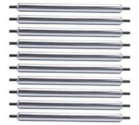 KVSERT 10pcs 25mm x 300mm Carboon Steel Assembly Rullo trasportatore